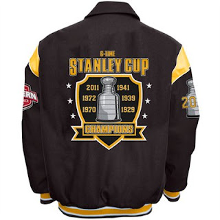 Bruins Wool Stanley Cup Championship Jacket