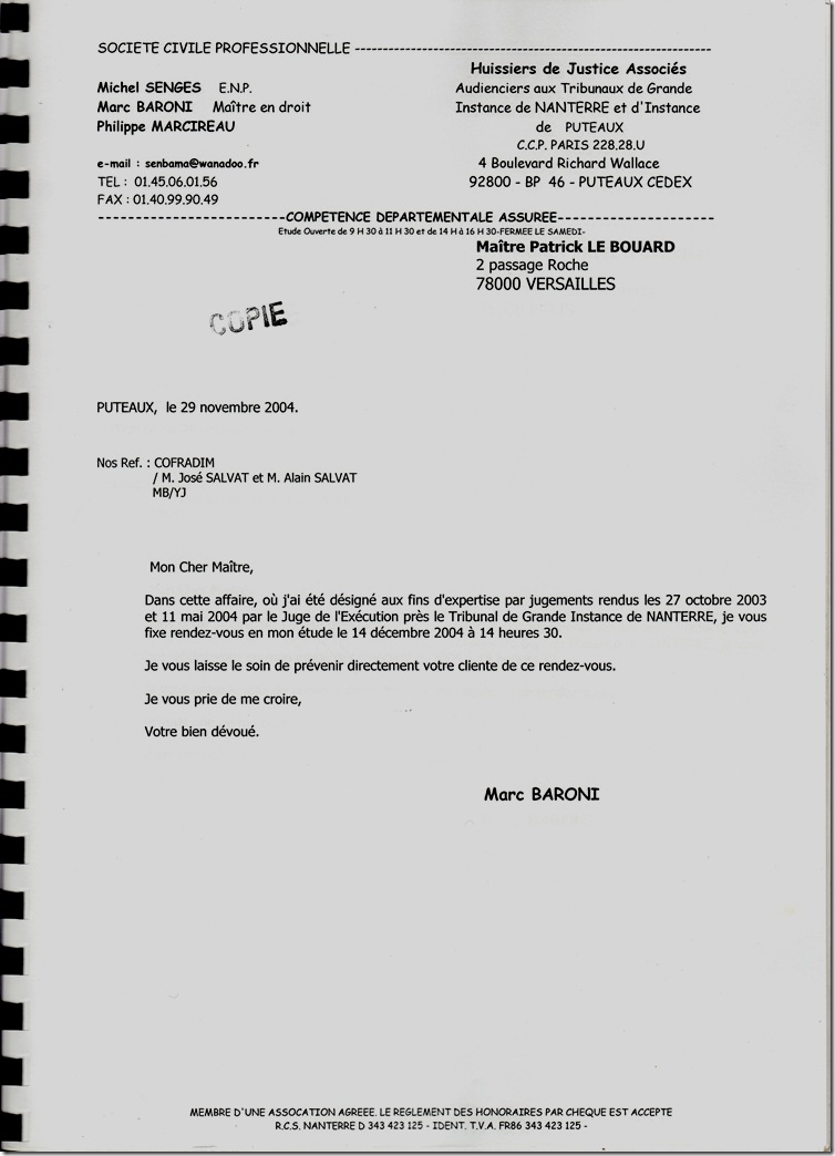 1) Lettre_du_29_11_2004_de_Me_Baroni_à_Me_Lebouard