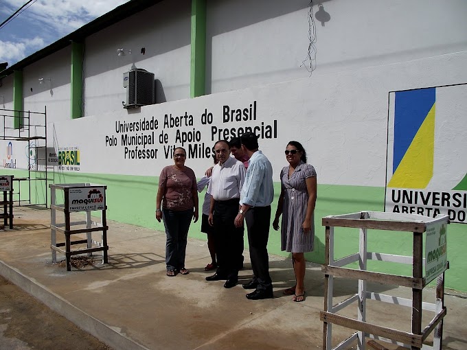 Prefeitura de Imperatriz inaugura HOJE novo pólo da Universidade Aberta do Brasil.