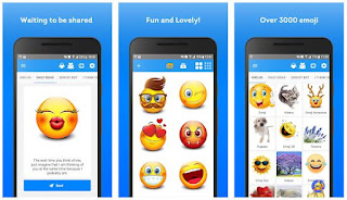 تطبيق  Elite Emoji  رموز تعبيرية مثيرة وملصقات للتعبير عن المشاعر والأفكار الجميلة في محادثاتك😍 أكثر من 2000 رمز تعبيري عالي الوضوح وملصق إمكانية ارسالها عبر الـWhatsApp أو أي تطبيق اجتماعي