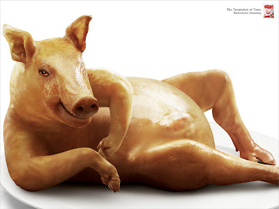 Creative Advertisement Using Animal Seen On  www.coolpicturegallery.us