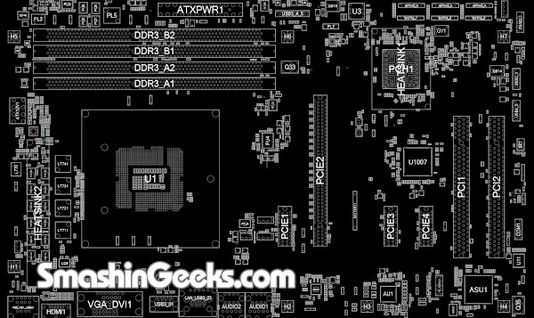 Free ASRock Z87 PRO3 70 MXGP90 A11 REV1.03FZ Schematic Boardview