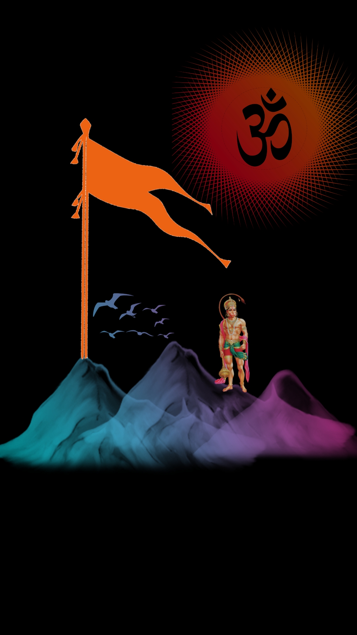 Bhagwa army flag hindu india ram HD wallpaper  Peakpx