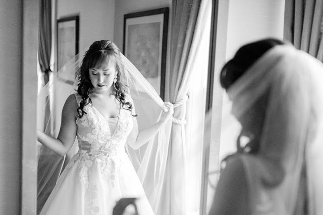 Chesapeake Bay Beach Club Winter Wedding photographed by Heather Ryan Photography