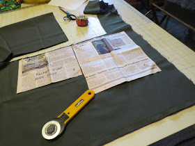 sewing a pair of hiking pants
