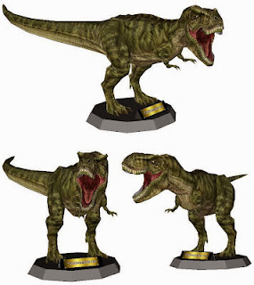 Tyrannosaurus Rex Papercraft - Jurassic Park