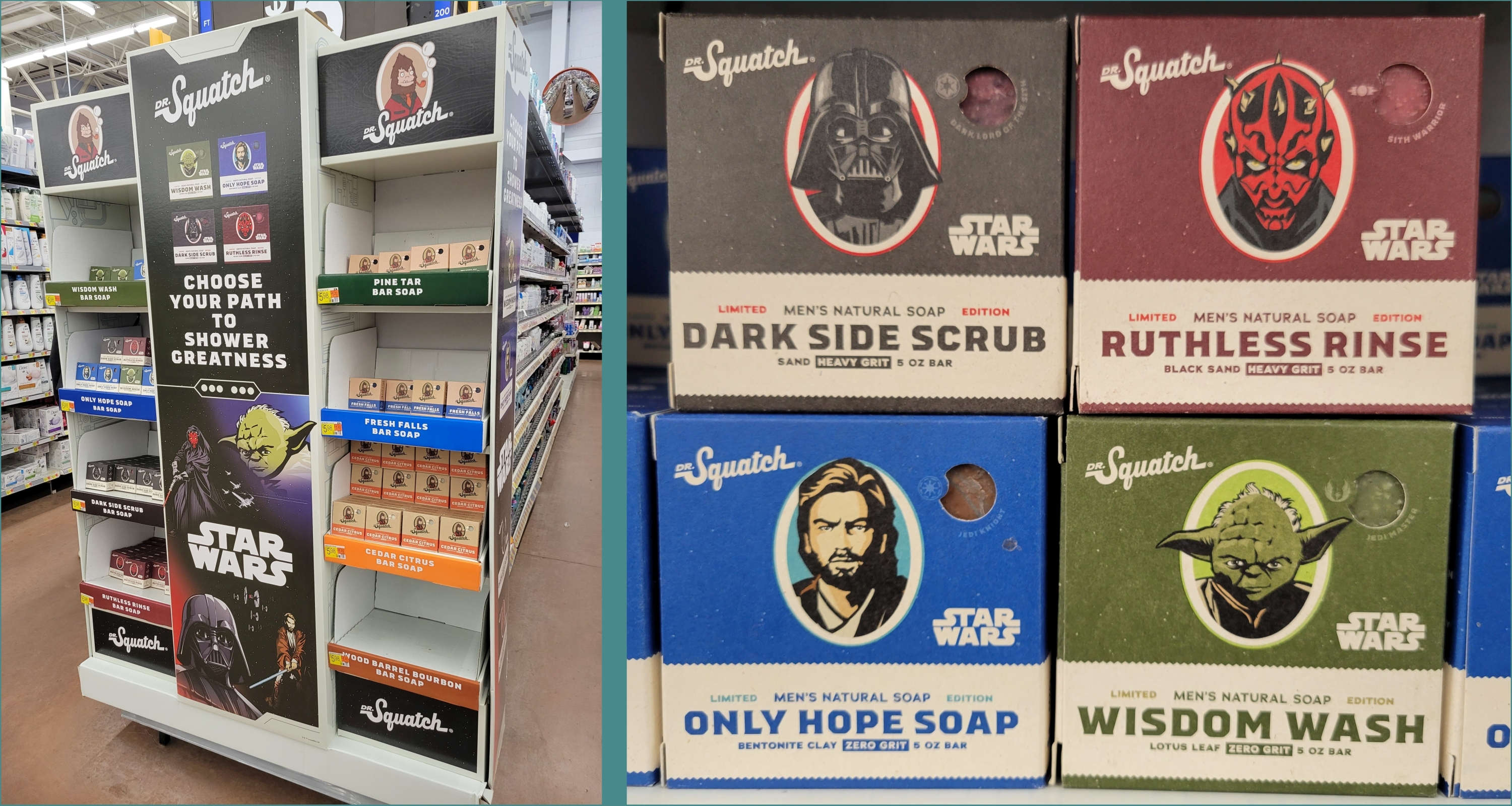 Sci-Fi-Inspired Soap Collections : Dr. Squatch Star Wars Soap Collection