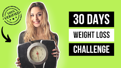 weight loss in 30 days challenge