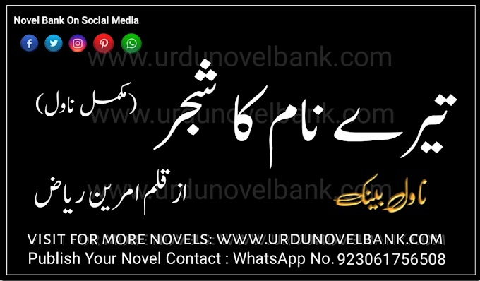 Tere Naam Ka Shajar by Amreen Riaz Complete Pdf Novel 