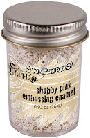 Stampendous Frantage Shabby Embossing Enamel .92oz-Pink