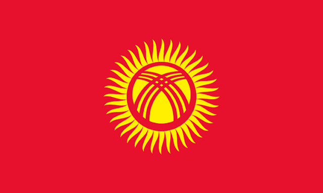 Bendera negara Kirgizstan