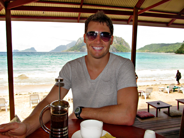 El Nido Beach Overlooking