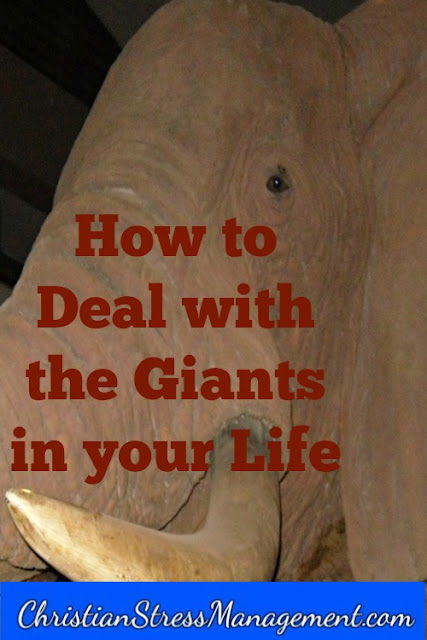 How to deal with the giants in your life