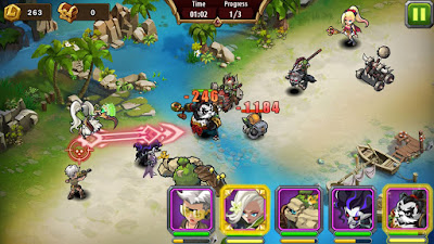 Magic Rush : Heroes v1.1.123 New Games Mod Apk for Android Update 2017