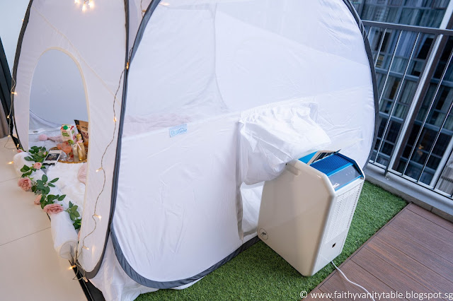 Review and set up of CLOSE COMFORT Cool Focus and Igloo Tent by