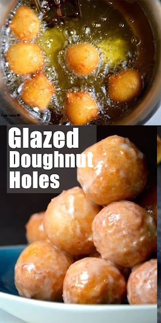 Delicious Homemade Glazed Doughnut Hole