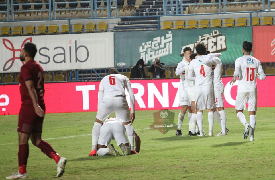 صور .. مباراة الزمالك ومصرالمقاصة