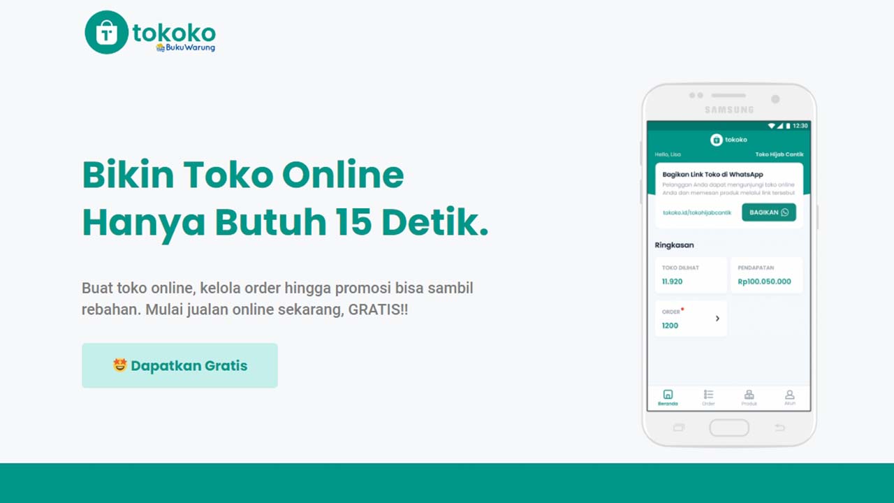 TOKOKO Membantu UMKM Buat Toko Online Gratis, Mudah, dan Cepat