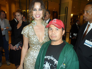 Me and Berenice Marlohe