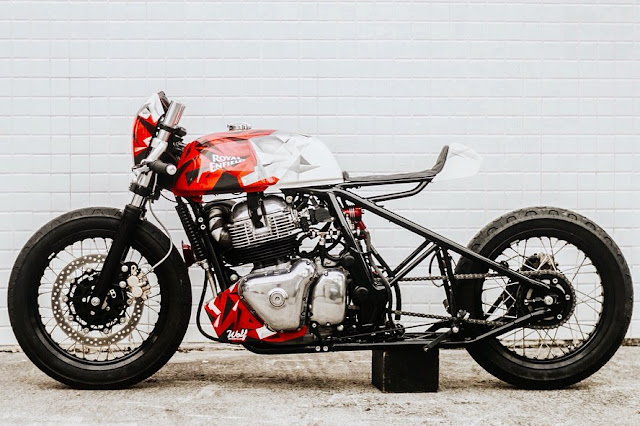 Royal Enfield Continental GT650 By Wolf Motorcycles Kustom Garage