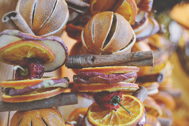 Winchester Christmas Market Pomanders