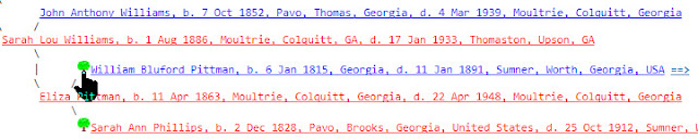 GEDmatch linked family tree