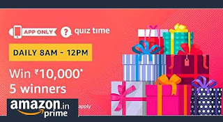 Amazon 10000 quiz time image