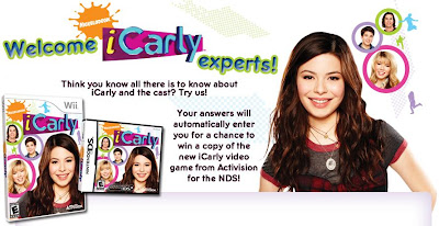 Concurso juego iCarly Nintendo