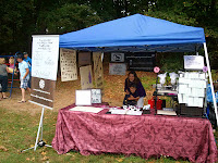 Booth at Brockville Fairies in the Park