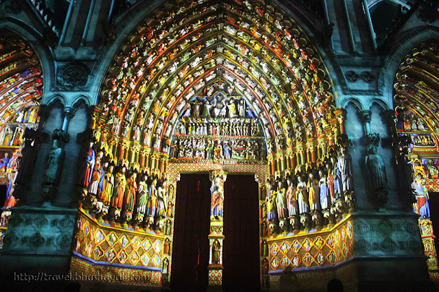 Notre Dame d'Amiens | Amiens Cathedral | UNESCO World heritage sites in France | Chroma Light Show