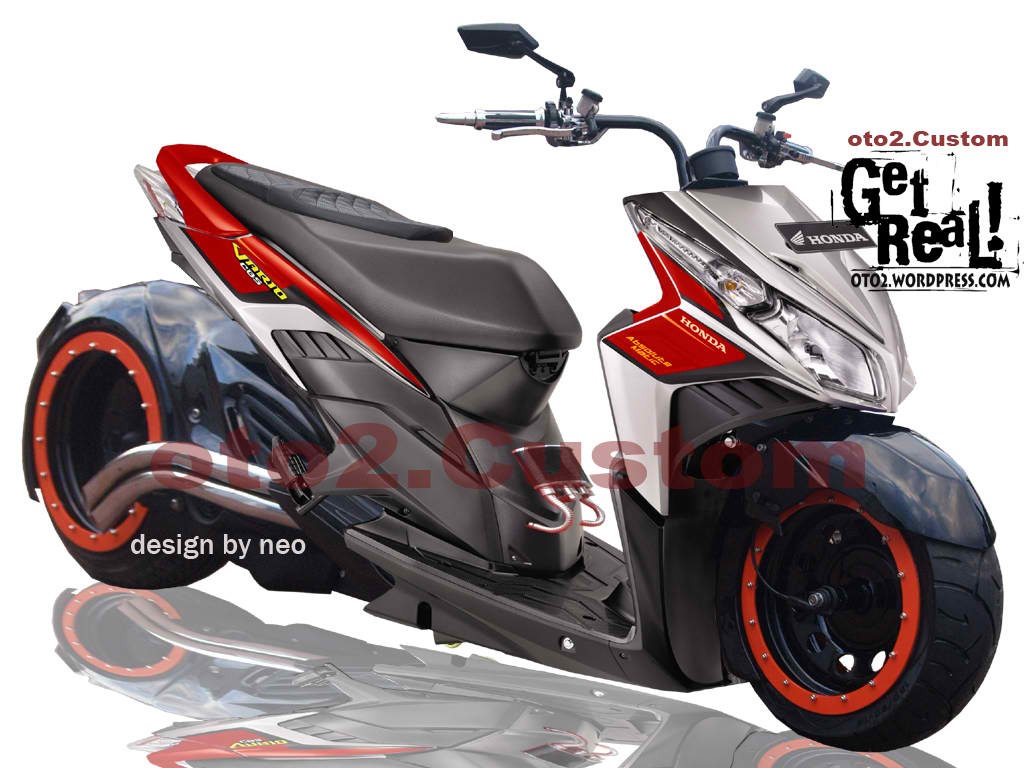 Koleksi Modifikasi Motor Mio Jadi Harley Terlengkap Kampong Motor