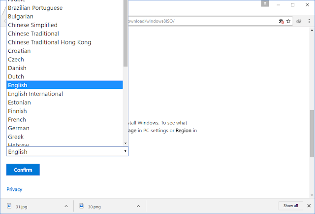 Download Windows 10, 8.1 ISO From Microsoft Official Site