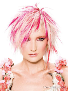 pink hairstyles