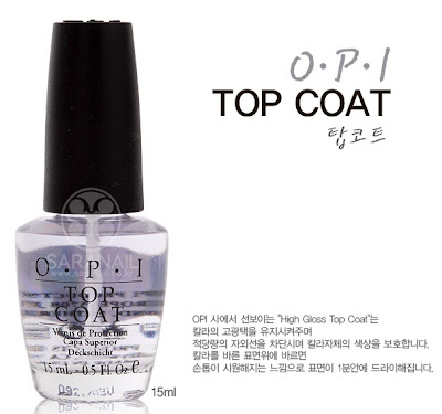 OPI Top Coat, OPI Top Coat Review, OPI Top Coat Nail Polish