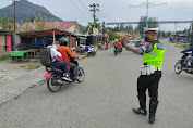 Wujud Kepedulian Personel Satlantas Polres Bener Meriah Untuk Memberikan Pelayanan Kepada Masyarakat