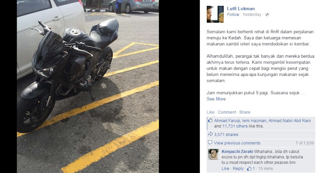 Abang Kawasaki Z800 Kena Sound Sebab Bunyi Ekzos di R&R