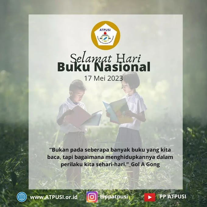 SELAMAT HARI BUKU NASIONAL 2023!