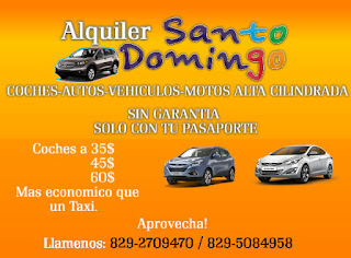 alquileres de carros republica dominicana 