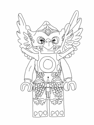 aegean drawn lego chima coloring pages