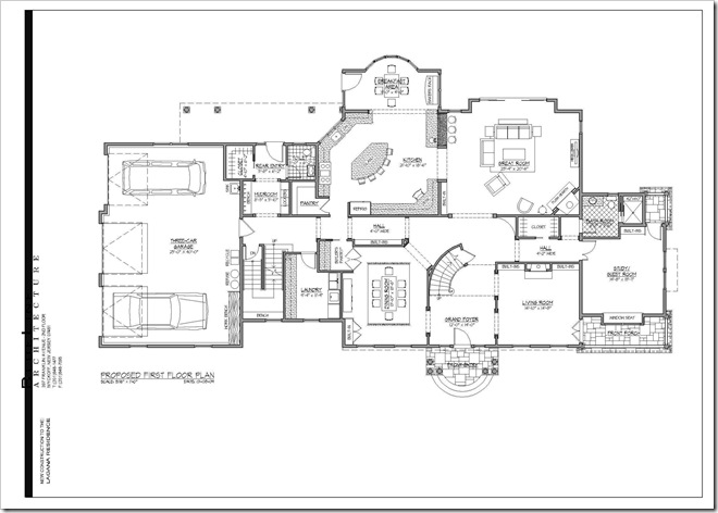 First floor plan