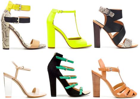 Fashion Trends, Calzado ZARA Verano 2012