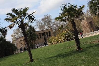 Debod Temple in Madrid