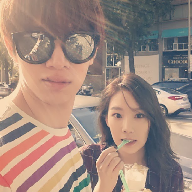 Heechul and Taeyeon’s Ice Cream Date