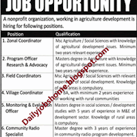 A Non Profit Organization Jobs PO Box 3029 Islamabad