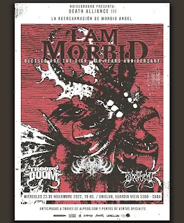 Noiseground presenta la reencarnación de Morbid Angel - I am Morbid (2022)