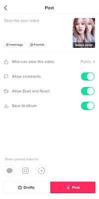 How to Publish and Share a TikTok Video