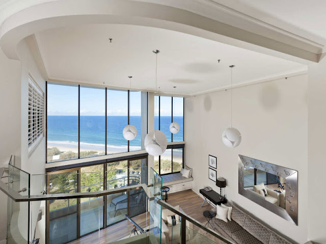 Second floor of the penthouse apartment