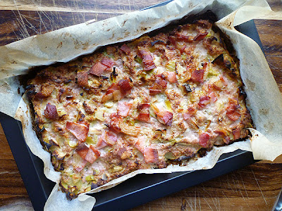 Turkey, Leek and Onion Meatloaf