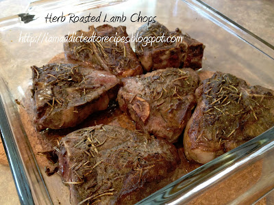 Herb Roasted Lamb Chops | Addicted to Recipes