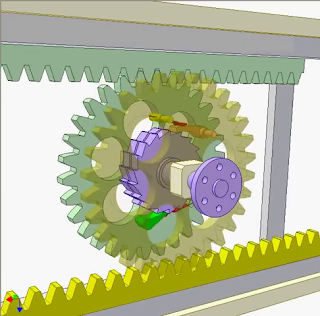 Mini Project on Conversion of two way linear motion into one way rotation |www.enggarena.net